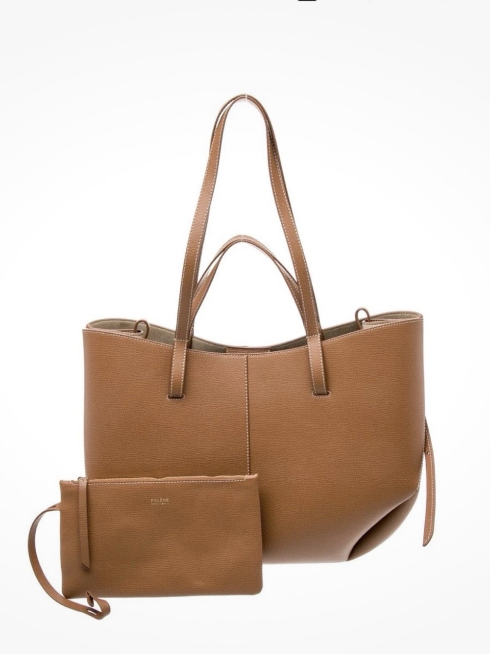 Polène Cime Leather Tote